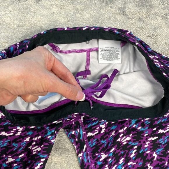 Nike Dri Fit Pronto Essentials Leggings Multicolor Confetti Activewear Sz S - Picture 11 of 12